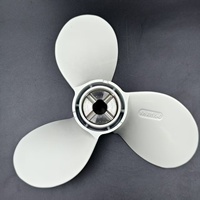 Hélice hors-bord en aluminium 648-45941-01/ 648-45941-01-EL 9-1/2X11-1/2 D pour moteur hors-bord Yamaha 9.9HP-25HP, pièces de moteur de bateau