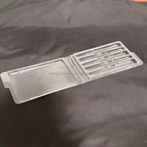 Estuche para 5 cigarrillos con cierre a presión, blíster tipo clamshell, empaque de plástico, compatible con conos enrollados de 98 mm de longitud. - Product Image 3