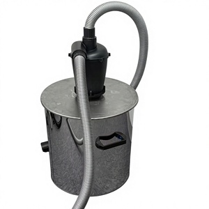 Pré-séparateur Cyclone avec entrée/sortie de 2 pouces et fût en plastique de <span class=keywords><strong>15</strong></span> gallons, utilisation manuelle commerciale pour atelier de broyage - Product Image 2