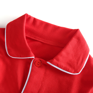Pyjamas d'hiver pour enfants en coton uni, sans MOQ, pour Noël, filles et garçons - Product Image 3