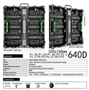 Hale <span class=keywords><strong>Center</strong></span> Theatre Nova <span class=keywords><strong>Flex</strong></span> Lighting LED Video Wall <span class=keywords><strong>Display</strong></span> Fabricantes Pantallas LED Wall Pantallas - Product Image 3