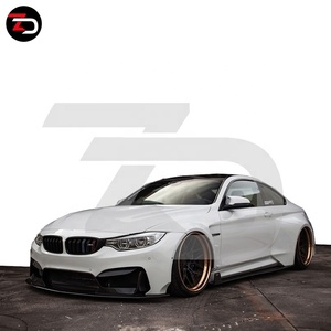 Parachoques delantero y trasero para <span class=keywords><strong>BMW</strong></span> <span class=keywords><strong>M4</strong></span> <span class=keywords><strong>F82</strong></span>, Kit de carrocería para guardabarros de frente, falda lateral, estilo CORS, <span class=keywords><strong>precio</strong></span> de fábrica - Product Image 1