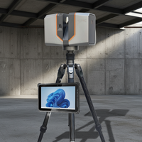 Scanner laser 3D panoramique HDR intégré T150, instrument de topographie de précision 1,5 mm