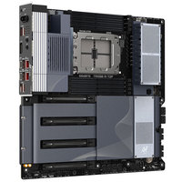 Gigabit TRX50 AI TOP AMD Workstation Motherboard asli, saluran memori ganda 256GB RAM mendukung Integrated terintegrasi