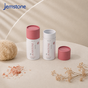 Customized Recyclable Silk Exfoliating Gloves <b>Paper</b> Tube Packaging Skincare Body Scrub Cylinder Cardboard Tube Packaging Box - Product Image 2