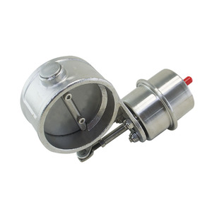 Vanne d'arrêt d'échappement à commande sous vide 2,5 pouces 63 mm normalement fermée en acier inoxydable avec raccord à souder pour le contrôle du débit - Product Image 2