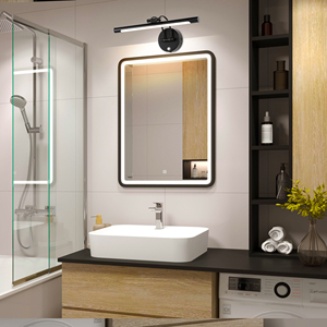 Luxury Golden LED <b>Wall</b> Lamp for Living Room & Bathroom 220V IP44 Rated Dimmable Mirror Lamp <b>with</b> Modern Design - Product Image 3