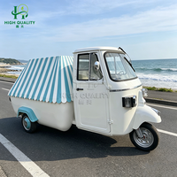 Tricycle à glaces électrique personnalisé de haute qualité pour parcs et événements