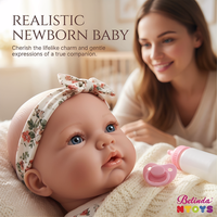 Poupées Bébé Reborn Réalistes Belinda OEM pour Enfants, 11 Pouces, en Vinyle Souple, Jouets et Cadeaux