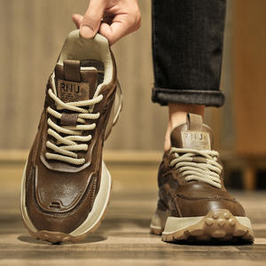 Chaussures pour hommes de haute qualité, confortables, résistantes à l'eau, tendance, rehaussantes, sportives et décontractées, chaussures de skate à plateforme - Product Image 3