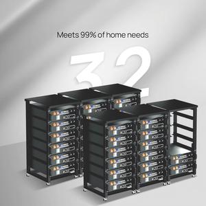 แบตเตอรี่ลิเธียมไอออนชนิดโมโนคริสตัลไลน์ซิลิคอนอุตสาหกรรม 15KW ระบบออฟกริด พร้อมคอนโทรลเลอร์ MPPT มาตรฐาน CE สำหรับระบบไฟบ้านทั้งหลัง 220V 24 ชั่วโมง - Product Image 3