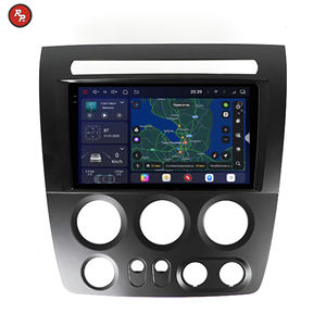 Radio Mobil Android 14 Crystal 850 16+512GB untuk Hummer H3 2005 - 2010, Pemutar DVD Audio Video Layar <span class=keywords><strong>2</strong></span> Din Carplay - Product Image 1