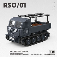 339 pièces, bâtiments historiques à l'échelle 1:35, construction éducative et bricolage, jouet en plastique ABS, kit de modèles, blocs de construction pour enfants