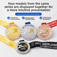 Médailles en gros sur mesure Or Argent Bronze pour Compétitions Sportives Placage Alliage de Zinc Design Haut de Gamme Logo Personnalisé Assortiment