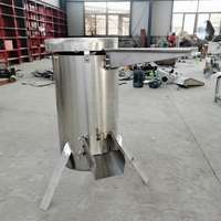 Automatische dubbelkanaals fruitontpitter en -klopmachine, automatische fruit- en groentepulp-residu-scheider