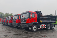 Camion à benne basculante Shacman X5000 8x4 550HP Weichai Engine Euro 5 Mining Construction Heavy Duty