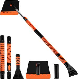 Brosse télescopique pour enlever la neige, outils <span class=keywords><strong>de</strong></span> soins pour <span class=keywords><strong>voiture</strong></span>, accessoire automobile, grattoir <span class=keywords><strong>de</strong></span> neige, pelle détachable, robuste, 1 pièce - Product Image 1