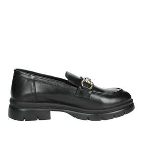 Mocassini Donna Serena in Pelle Nera, Scarpe Basse da Donna - Product Image 4