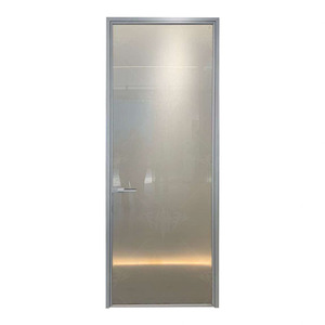 Diseño de puerta de inodoro, PUERTAS DE BAÑO de aluminio - Product Image 1
