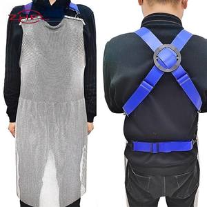 Customizable Stainless Steel Protective Apron Woven Anti-Cut Chainmail for Slaughterhouse Butchery Woven Safety <b>Gear</b> - Product Image 5