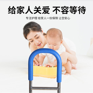 Barras de apoyo para la cama para personas mayores, pasamanos para la cama para personas con discapacidad, no requiere instalación, asas de apoyo para la cama aptas para personas mayores - Product Image 3