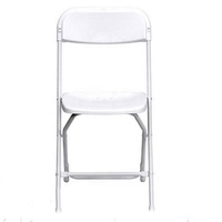 Chaise pliante en plastique PP, plastique et intérieur, pratique, bon marché, moderne et coloré, pour fête, Offre Spéciale