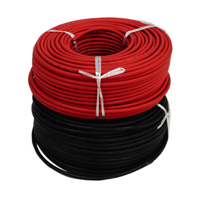 HOTION Tinned Copper XLPO Insulation Jacket Medium Voltage Solar Power Cable 1kV Industrial Construction Use PV DC Cables 4mm