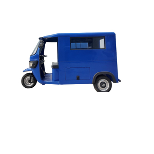 Motocicleta de 3 Ruedas con Cabina de Conducción/Scooter Eléctrico Semicerrado con Asiento para Pasajero/Triciclo de Carga para Adultos - Product Image 5