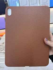 Coque plate anti-chute à motif litchi de couleur unie au design simple pour iPad Air 13 2024/iPad Pro 13 2024 <span class=keywords><strong>HONOR</strong></span> PAD X8PRO/X9 11.5 - Product Image 2