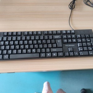 Ice Armor HS K1 <b>Keyboard</b> 104 Keys <b>Wired</b> English Layout Gaming Business Use - Product Image 3
