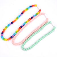 Pas de QUANTITÉ MINIMALE DE COMMANDE de Couleur de Sécurité Échappée Fermoirs Séparation Bébé Dentition Corde Collier En Plastique Breakaway Fermoir