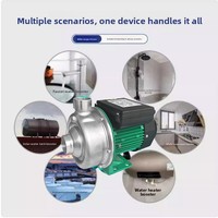 Pompe de circulation horizontale en acier inoxydable PLF pour eau propre chaude/froide, résistante aux hautes températures 104°C, électrique biphasée