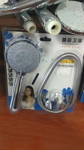 Cabezal de <span class=keywords><strong>ducha</strong></span> de mano de plástico cromado ABS de alta presión, rociador de niebla de ahorro de agua <span class=keywords><strong>para</strong></span> accesorio de grifo de <span class=keywords><strong>baño</strong></span> - Product Image 6