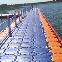 Bloques de Pontón Flotante de HDPE de Fábrica, Plataforma Flotante Modular para Uso Marino