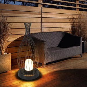 Lámpara de Jardín Decorativa de Estilo Chino, Lámpara de Suelo para Exteriores, Impermeable, para Jardín, Césped, Patio, Villa - Product Image 2