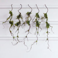 Vigne artificielle flexible pour reptiles, branche pliable, vigne jungle, grimpeur, jungle, forêt, branche pliable, décoration de terrarium, cage, habitat pour animaux de compagnie