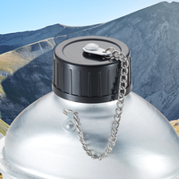 Cantimplora Portátil Ligera de Aluminio de 1L, Ecológica, con Vaso para Beber, Venta al Por Mayor