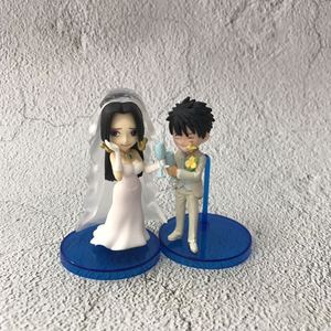Lot de 5 figurines exclusives en gros : Ace, <span class=keywords><strong>Boa</strong></span> <span class=keywords><strong>Hancock</strong></span>, Luffy, Nightmare Luffy, Panda Man – Modèles PVC Japonais à l'échelle 1/12 – Boîte mystère - Product Image 4