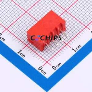 ZX-XH2.54-4PZZ-R Wire-to-Board Pin Header Through hole Component (THT),P=2.5mm Connector 1x4P 2.5mm Through Hole XH - Product Image 2