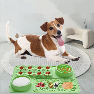 Hot selling Costom Pet Supplies <b>Dog</b> Cat Licking Food <b>Pad</b> Large Slow Food <b>Pad</b> Healthy Feeding Pets - Product Image 1