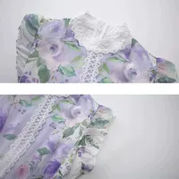 Robes décontractées en gros, rose et violet, plusieurs tailles, fournisseur OEM ODM