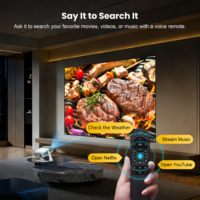 Projecteur intelligent Xnano Mini Android 14 LCD LED WiFi6 BT5.4 Lumière RGB Autofocus Correction automatique de la distorsion trapézoïdale Home Cinéma OEM ODM Mini Projecteur