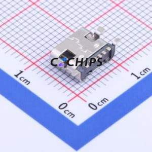 TYPE-C 6P QT073 USB Connector SMD Connector ( Connector Type: Type-C )( Protocol Standard: USB 3.1 )( Gender: Female ) - Product Image 2