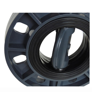Válvulas de Goma EPDM de 4 Pulgadas de Varios Tamaños para Agua de Mar, PVC, Brida Manual, UPVC/Latón/Acero Inoxidable - Product Image 3