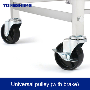 वाणिज्यिक रसोई के लिए अनुकूलन योग्य 16-स्तरीय स्टेनलेस स्टील ट्रॉली बेकरी और फास्ट फूड ब्लास्ट फ्रीजर के लिए - Product Image 2