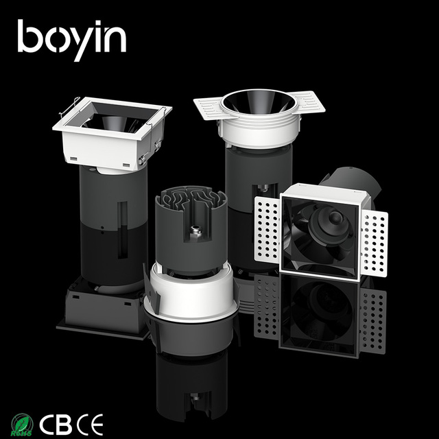 2026 Hot Style 10 12w 65mm IP20 SKD Led Spot Ceiling Downlights Downlighters Square Ceiling Bathroom Cct Low Profile Recessed