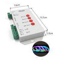 Controlador de píxeles LED T1000S píxeles controlador LED RGB digital WS2813 WS2811 WS16703 WS1903