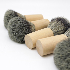 JDK 1PC Marque privée Taille de voyage Vegan Badger Hair <span class=keywords><strong>Blaireau</strong></span> de <span class=keywords><strong>rasage</strong></span> Manche en <span class=keywords><strong>bois</strong></span> Vente en gros Hommes Brosse moussante Outils - Product Image 5