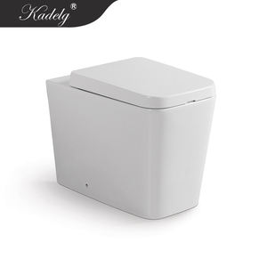 Eloganted Toilette blanche matte montée sur le sol - Product Image 5