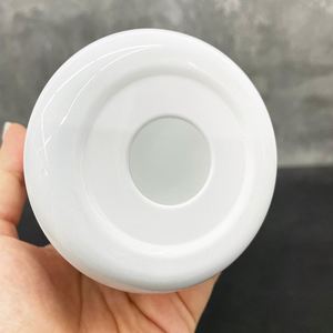 Vaso de Acero Inoxidable Blanco de 16 Onzas con Asa, Envolturas UV DTF para Vinilo - Product Image 3